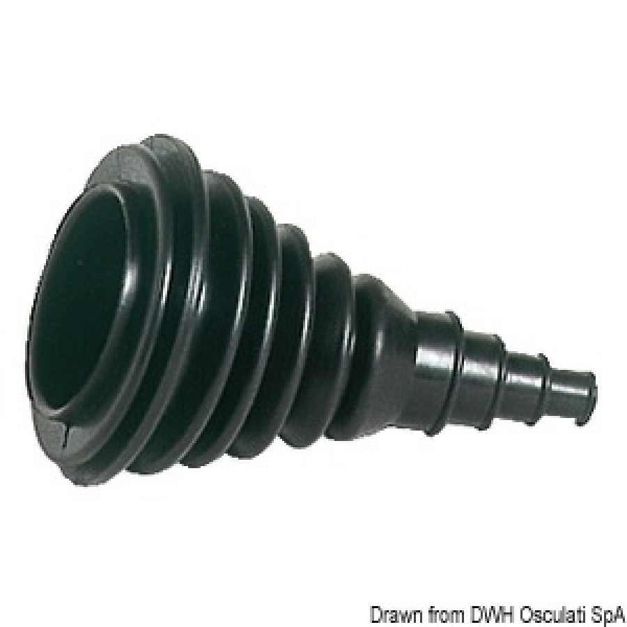 Установка гофра Ø110mm x Ø80mm x h175mm