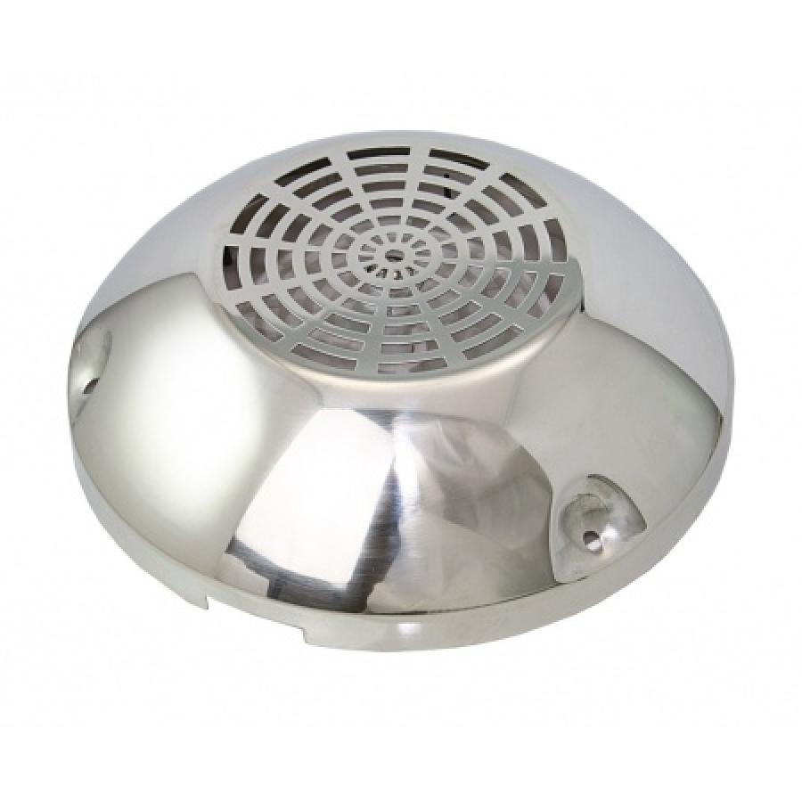 Deck ventilation with stainless steel AISI304 cover Ø200mm h60mm hole Ø101mm