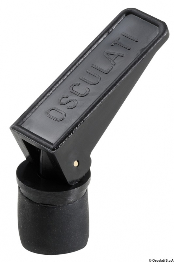 Black expandable plug Ø22 mm only