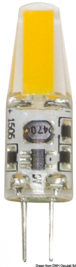 Светодиодная лампа - винт G4, 360 ° свет 12V 150lumen 3000K