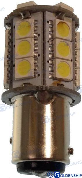 LED bulb bay15d 5,2w 10/30v Ø22 x 41mm
