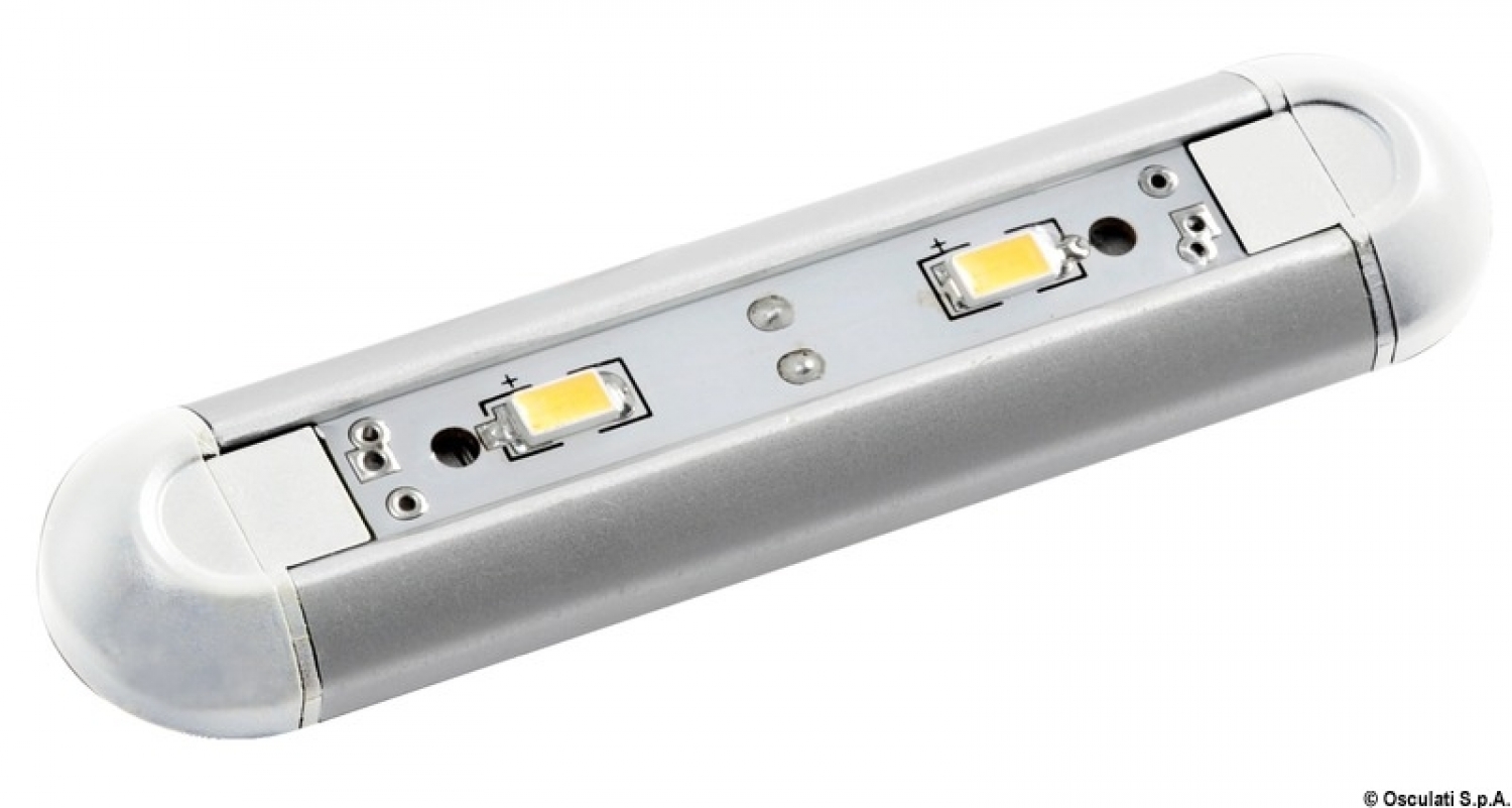 Slim Mini shock-resistant lightz 12 V 0.6 W IP67 41Lum 4000K 120°