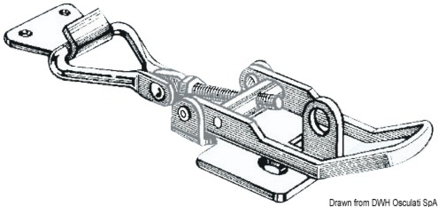 SS toggle fastener 123-137 mm SS