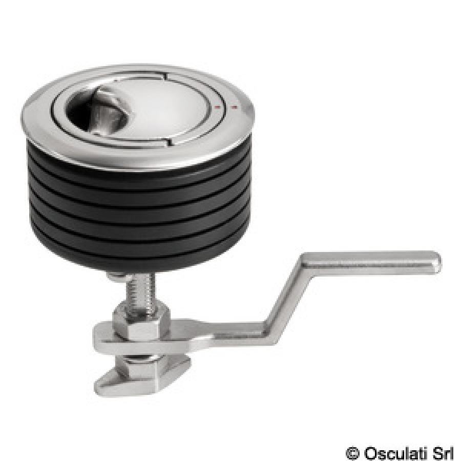 flush latch Ø 60mm L-99mm SS