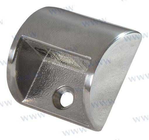 andros courtesy light, stainless, blue