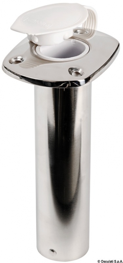 Vertical flush-mount fishing rod holder - HD version Ø42mm