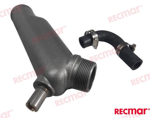 Mixing Elbow for Yanmar 2QM 2QM20 13200, 724770-13200