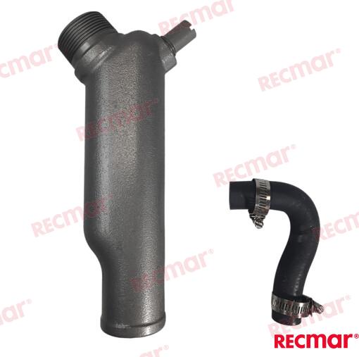 Mixing Elbow for Yanmar 2QM 2QM20 13200, 724770-13200