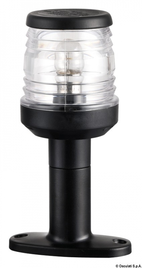 Classic 360° mast head light black base H74mm 12 V 10 W