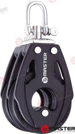 57mm double/swivel shackle block