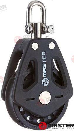 60mm single/swivel shackle block