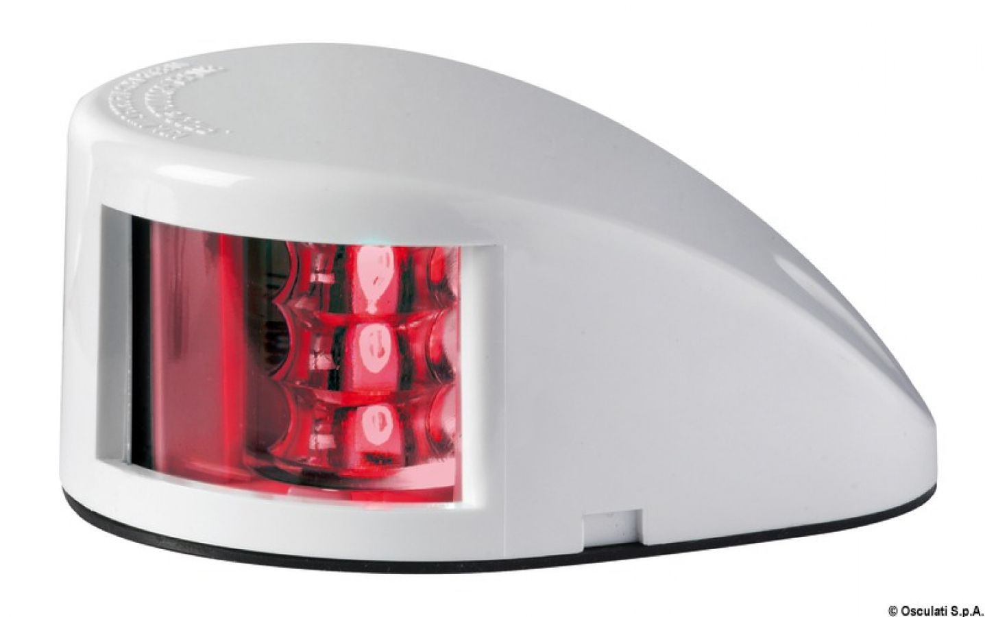 Mouse Deck navigation light red ABS body white LED 0,7W