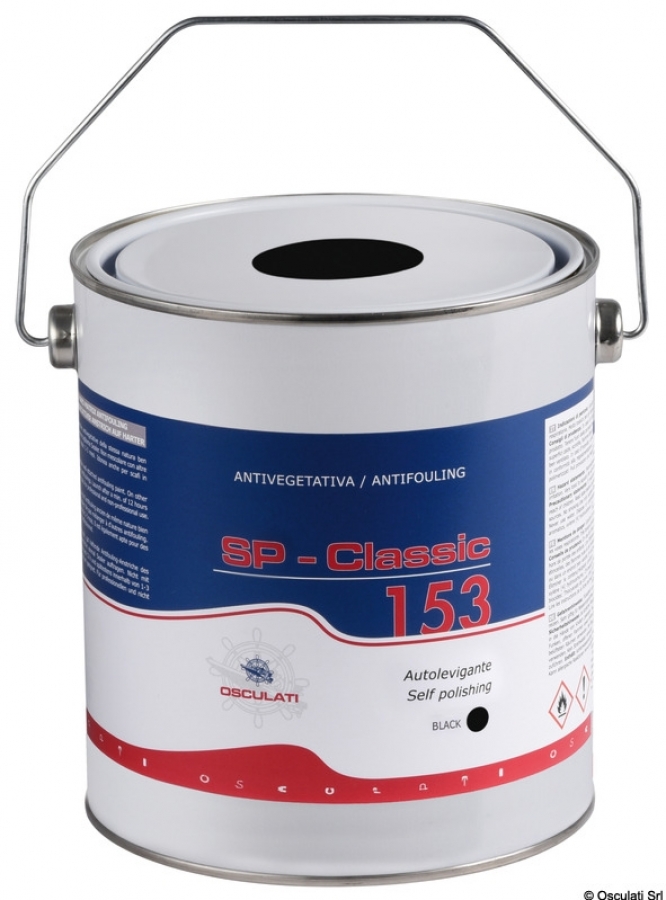SP Classic 153 self-polishing antifouling paint - black 2.5 l