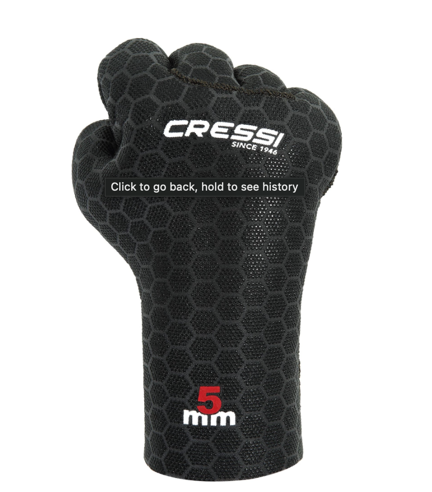 Neoprene gloves CRESSI High STRETCH 3.5mm Size S