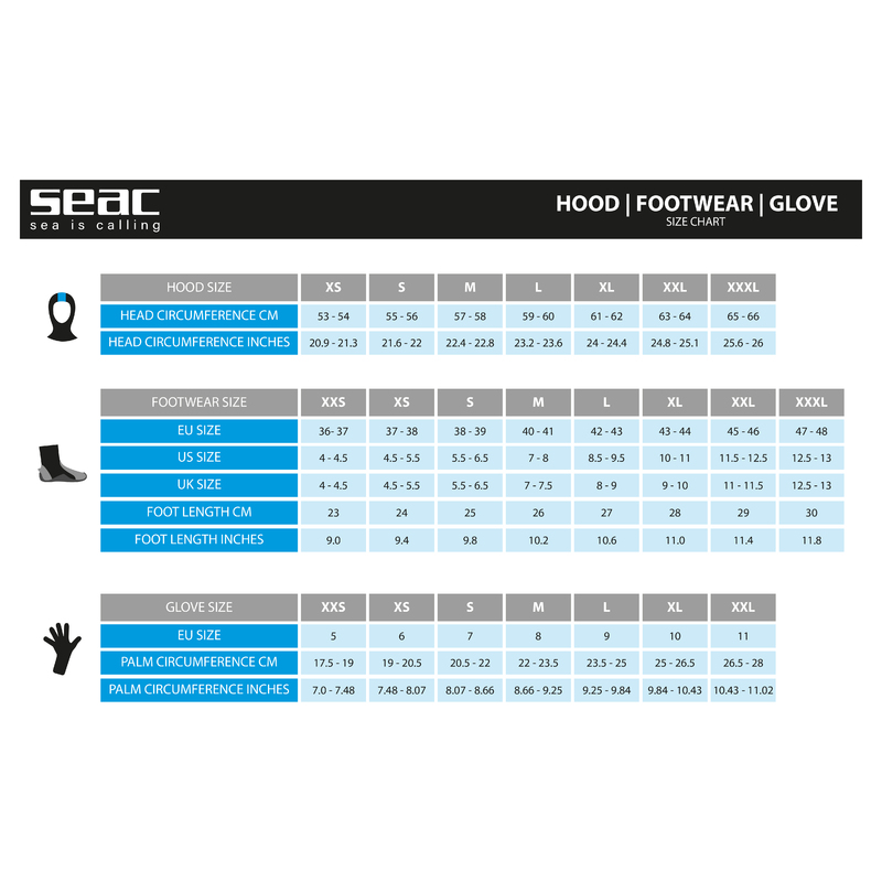 Водолазные ботинки Basic HD на молнии - толщина 3 мм - размер S