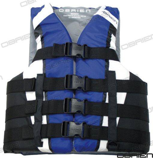 4b pro ce nylon vest blue size l