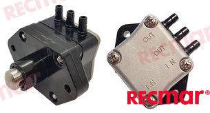 Топливный насос в сборе OEM: Mercruiser: 826398A1, 826398A3, 826398T3; Parsun: F25-05130000; Yamaha: 62Y-24410-00, 62Y-24410-01