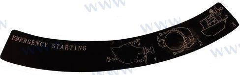 start sticker, F4-08000009