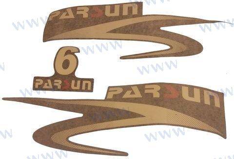 top cowling sticker for 6hp, F6-08000000-6