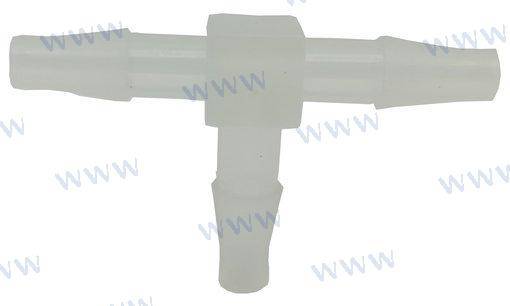 plastic three way 6.5mm, F60-05000054