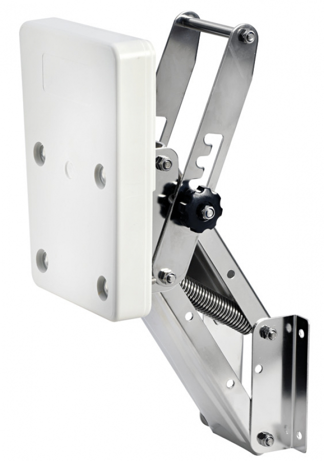 Adjustable additional engine bracket up to 15hp (40kg) SS