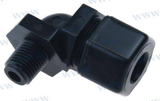 elb90 1/4fptx1/4tu plastic