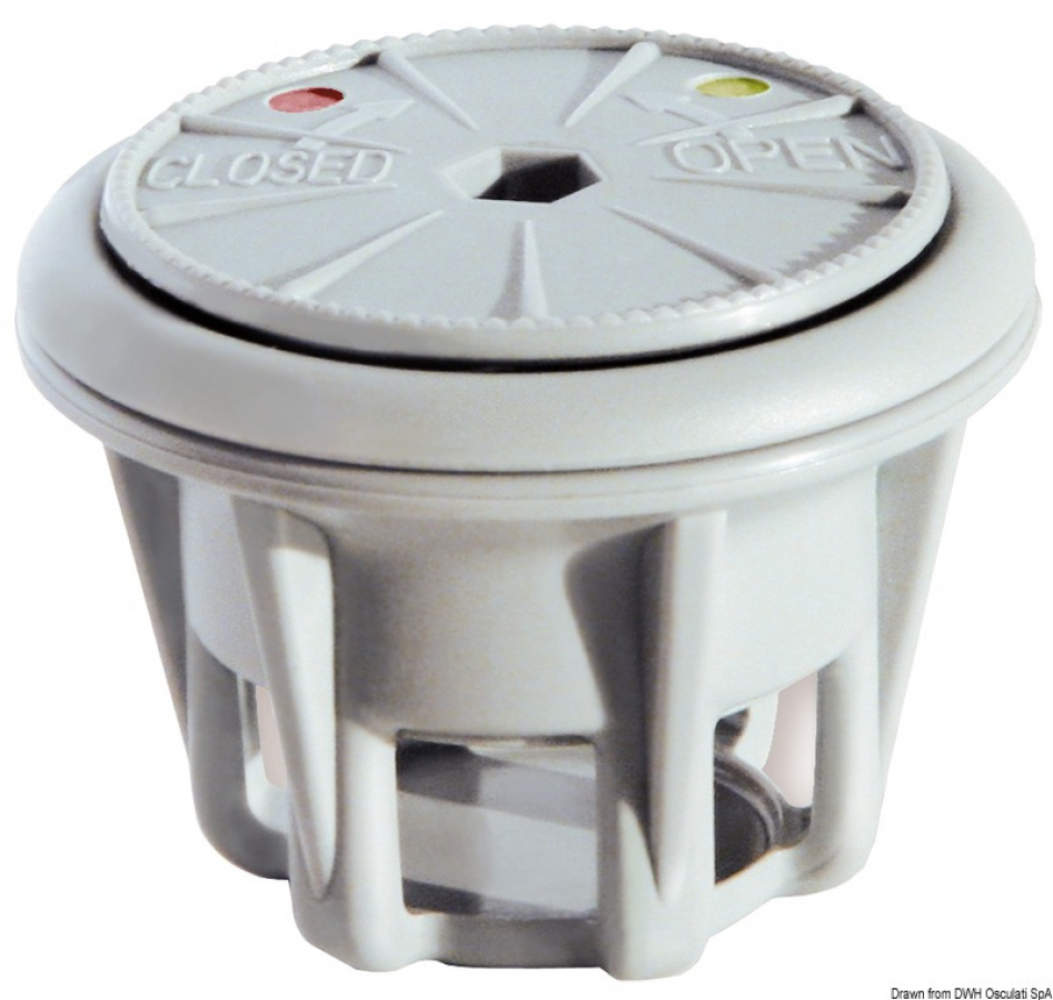 Overpressure valve 250mb d.37mm