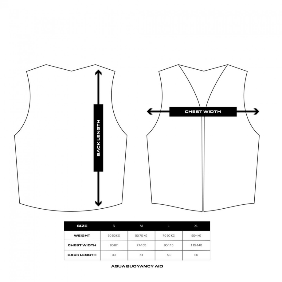 жилет Плавание Baltic Aqua Size L 70-90 кг цвет - темно -синий, подъем 50N