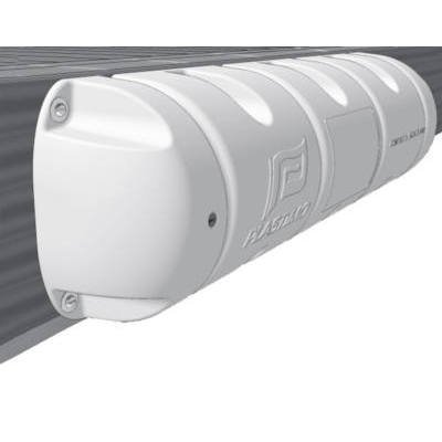 Bumper 1/2 mount 180x400 grey - Plastimo