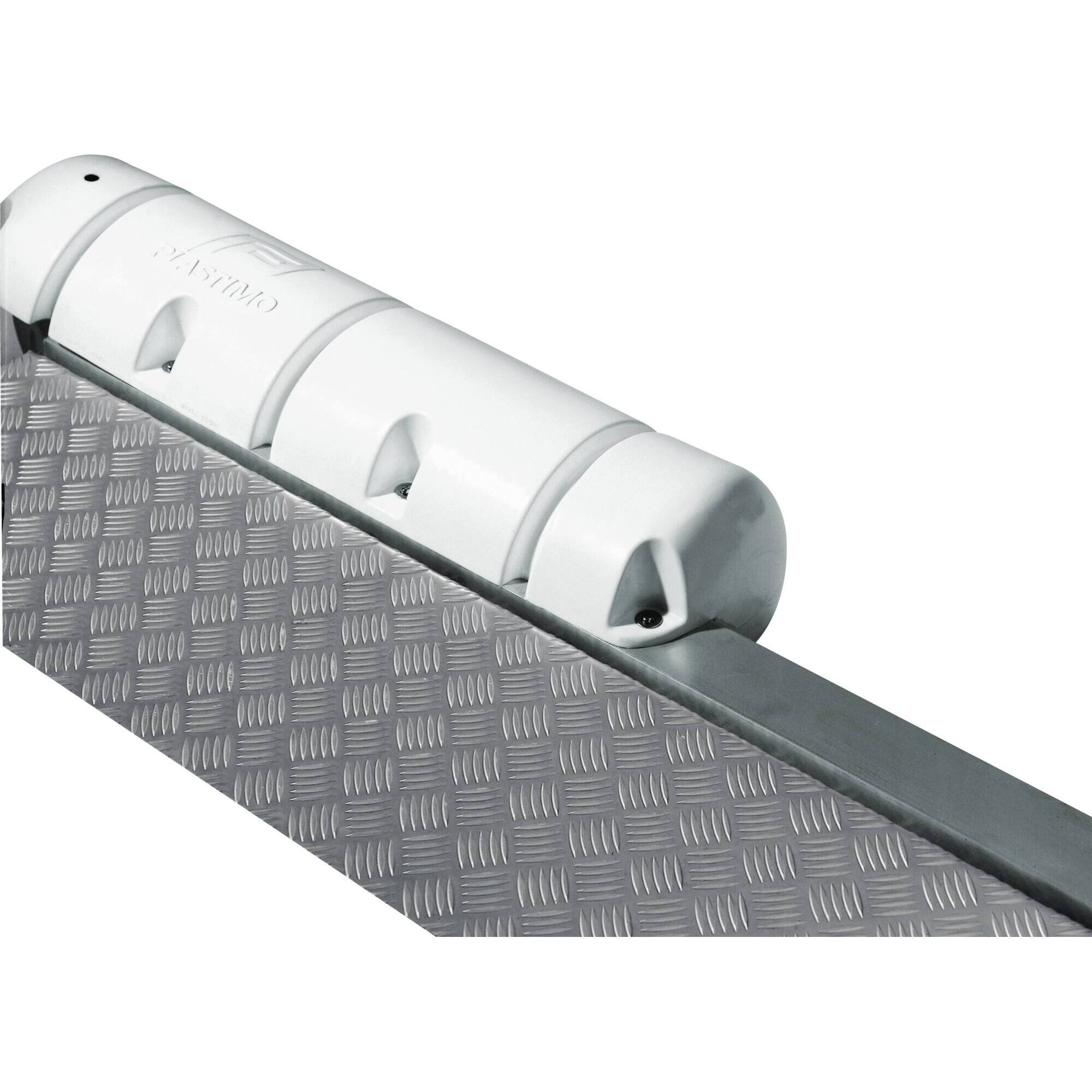 Bumper 3/4 mount 180x400 grey - Plastimo