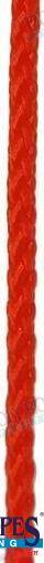 poliester rope 3 mm orange 25 m
