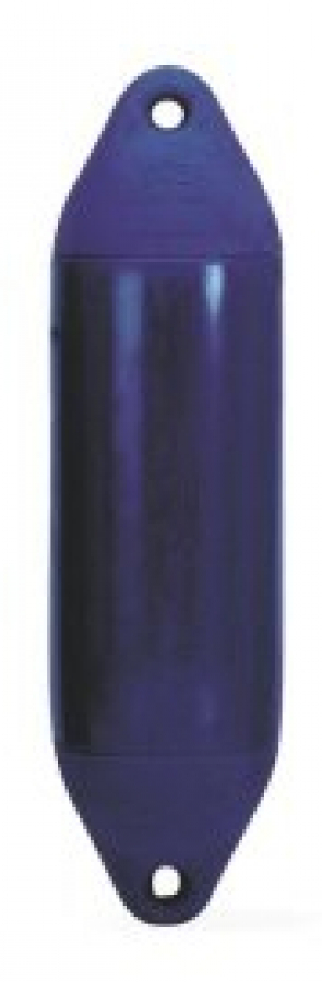 Performance fender buoy -  non inflated 15x60cm - Blue + rope D.5mm, Plastimo