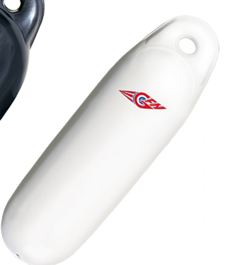 Fender - white - 21x62cm - one loop