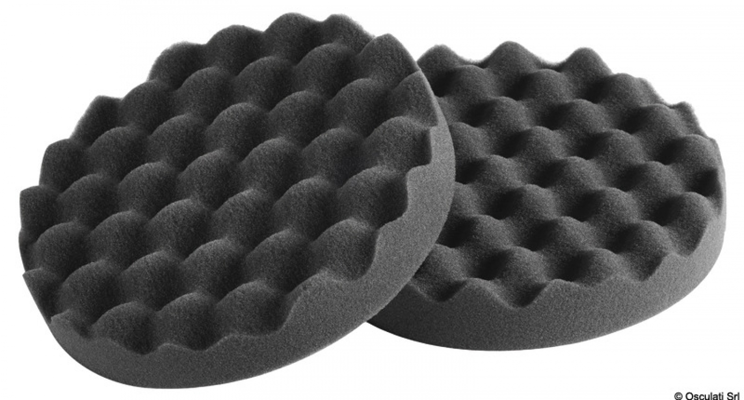 Foam pads black bubbly 2 pcs