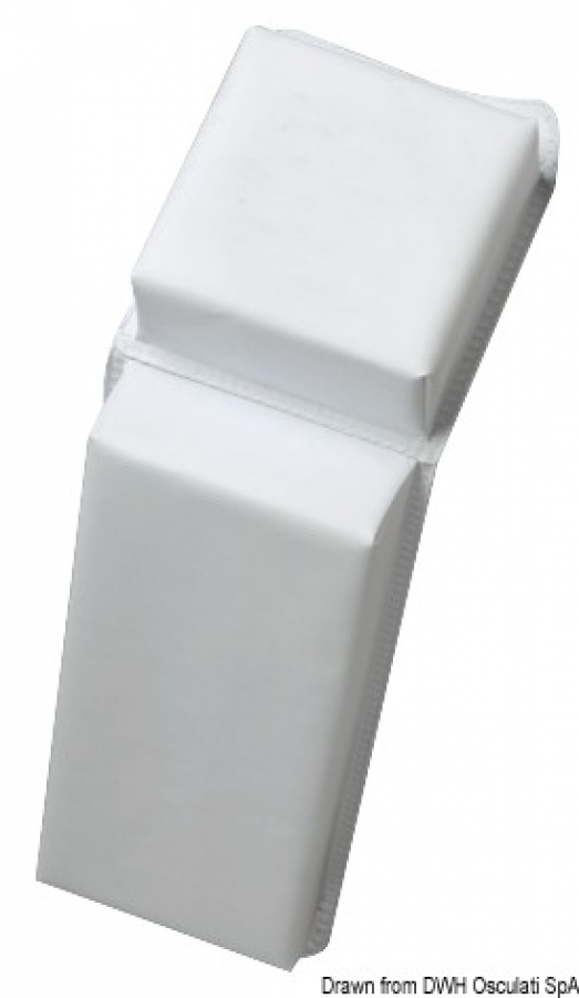 Flat PVC fender 61 x 16,5 x 6,4 cm