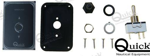 switch panel for windless & winch systems