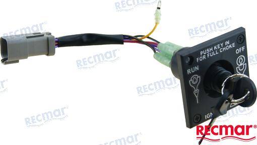 single engine key switch