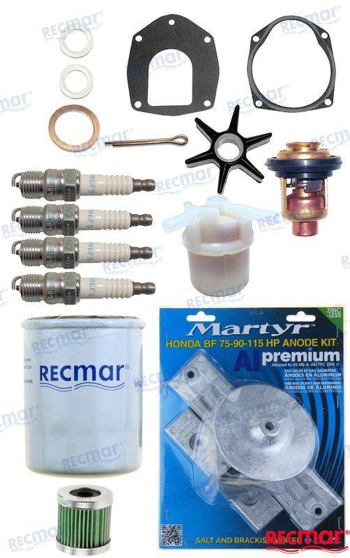 Maintenance Kit for Honda BF75D/BF90D