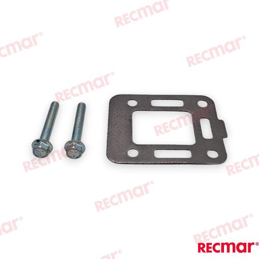 Exhaust Elbow Gasket Mounting Kit - Fits Mercruiser/Cummins 4 Cyl (1983-89)