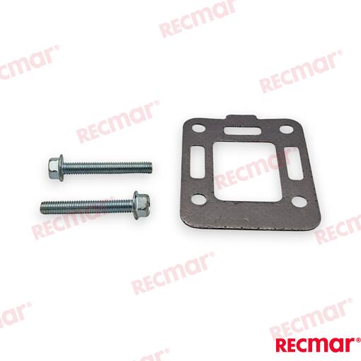 Exhaust Elbow Gasket Mounting Kit - Fits Mercruiser/Cummins 4 Cyl (1983-89)