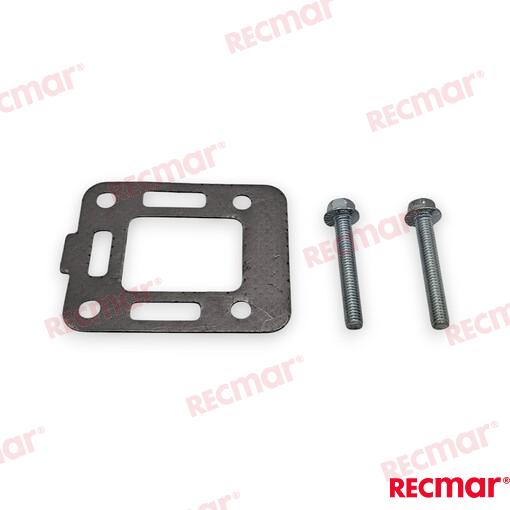 Exhaust Elbow Gasket Mounting Kit - Fits Mercruiser/Cummins 4 Cyl (1983-89)