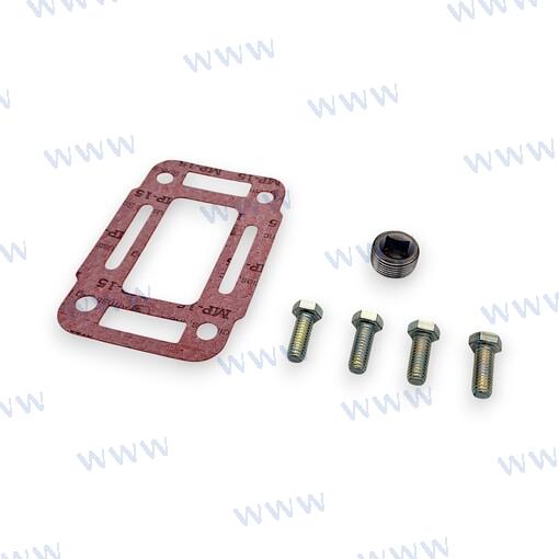 Exhaust Elbow Gasket Mounting kit - Fits Indmar V8 5.0 & 5.7 L