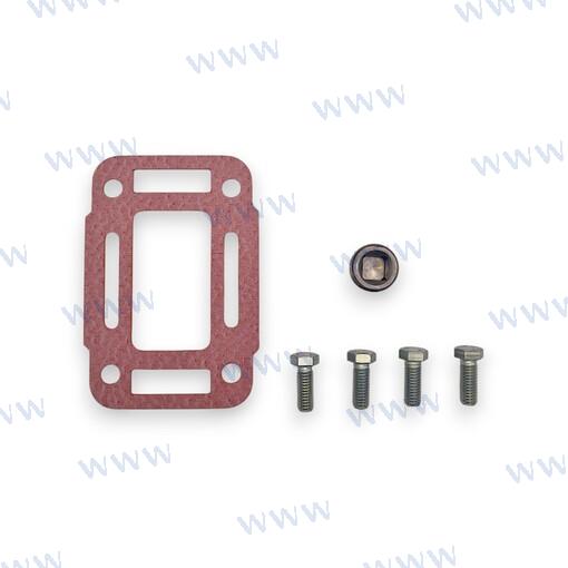 Exhaust Elbow Gasket Mounting kit - Fits Indmar V8 5.0 & 5.7 L