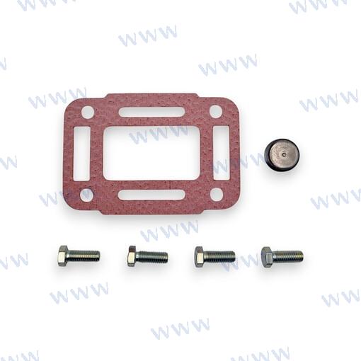 Exhaust Elbow Gasket Mounting kit - Fits Indmar V8 5.0 & 5.7 L
