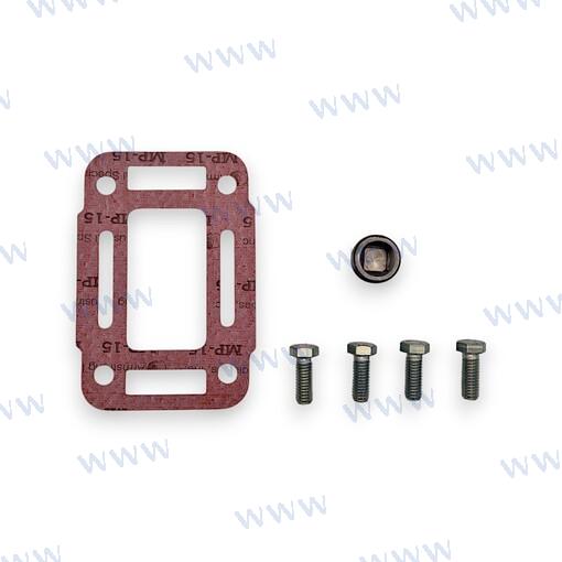 Exhaust Elbow Gasket Mounting kit - Fits Indmar V8 5.0 & 5.7 L