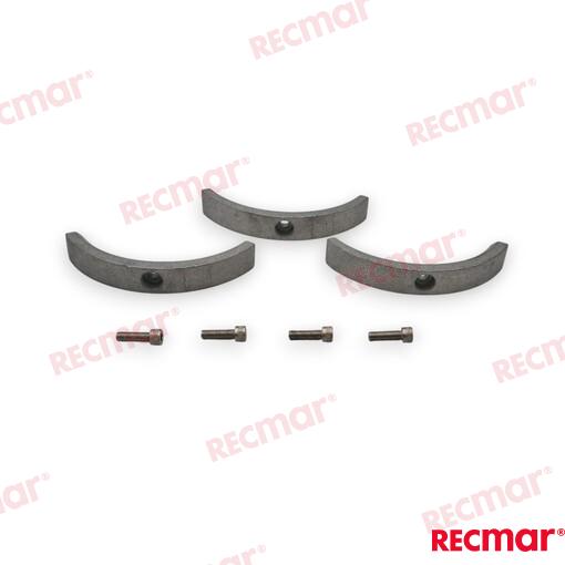 Anode Folding Prop. 4p Zinc for Volvo