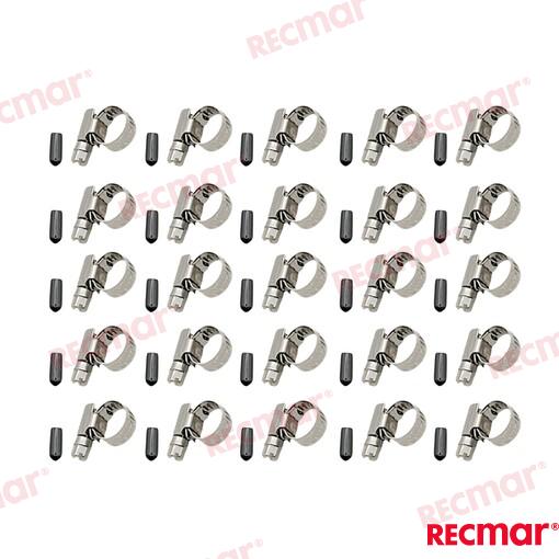 Hose Clamp AISI316 8-12 W5 (25 pcs)