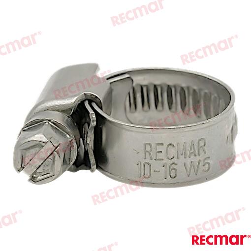 Hose Clamp AISI316 10-16 W5 (25 pcs)