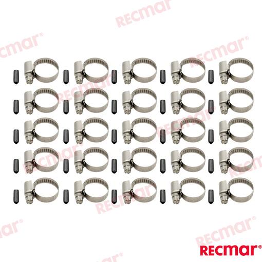 Hose Clamp AISI316 12-20 W5 (25 pcs)