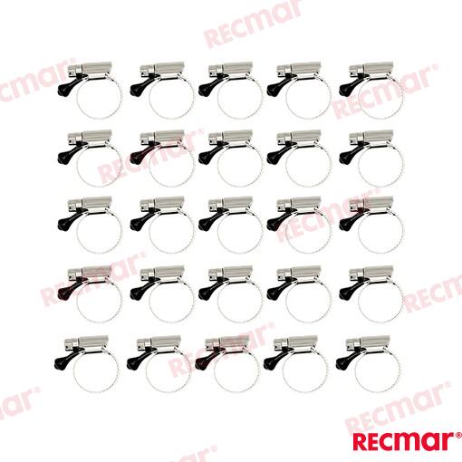 Hose Clamp AISI316 20-32 W5 (25 pcs)